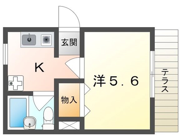 香里ニートネスの物件間取画像